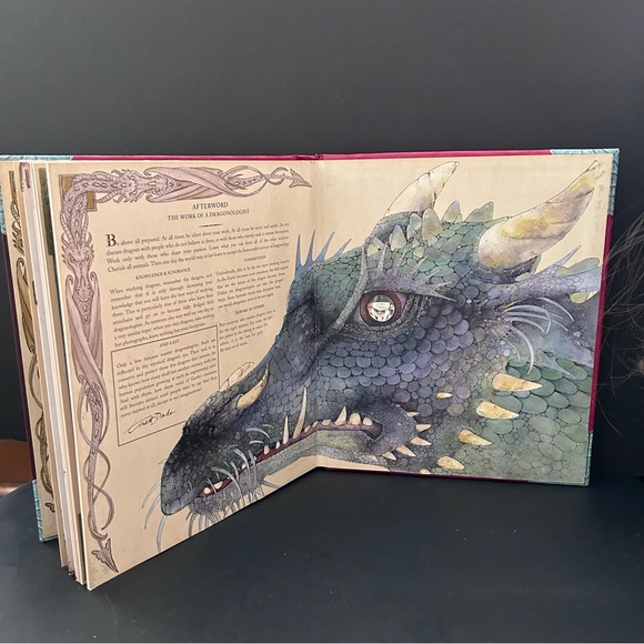 Dragonology The Complete Book of Dragons, Dragon Calling Spell Pop Up Style Book - Picture 12 of 13